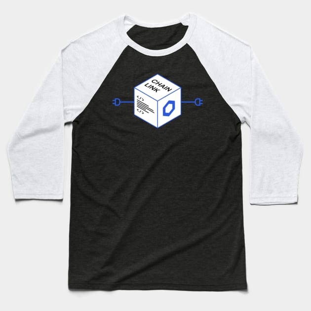 Chainlink Conncet Baseball T-Shirt by BitcoinSweatshirts